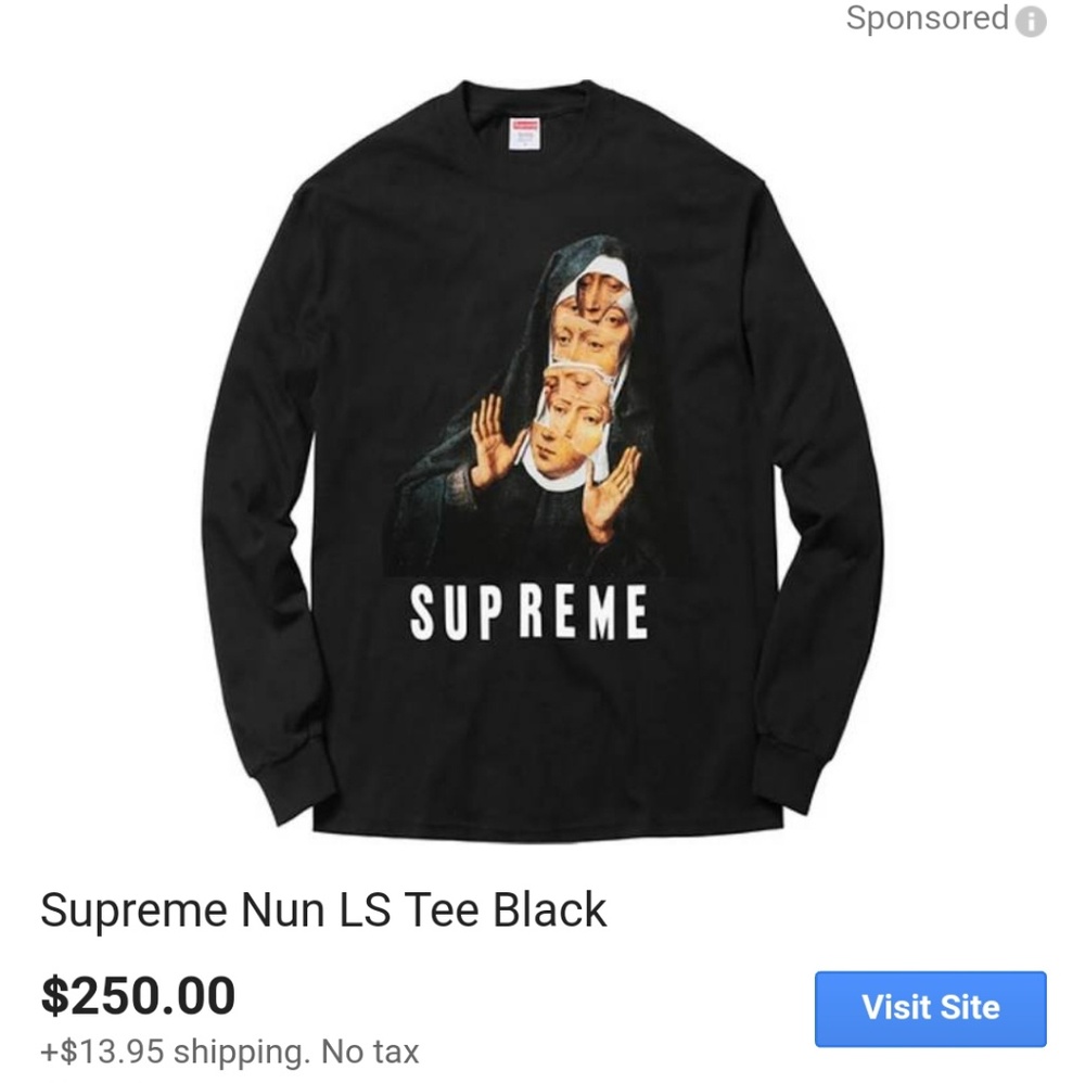 AUTHENTIC Supreme Longsleeve Shirt